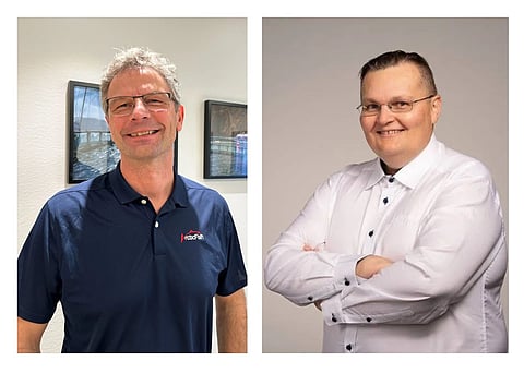 John Gunnar Grindskar (left) comes from Mowi and is the new COO Farming at Arctic Fish. Baldur Smári Einarsson (right) has now been promoted to CFO after working in the finance department of the Icelandic company for four years.