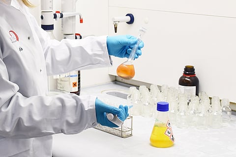 Laboratory at the Skretting Aquaculture Research Center. Their project to develop a new fish feed against nephrocalcinosis in juvenile fish is one of those that has obtained funding from the Norwegian Ministry of Fisheries and Oceans.