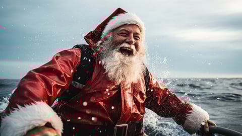 In addition to illusion and good wishes, Santa's sack is carrying a lot of aquaculture-produced seafood this year.