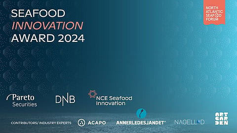 Seafood Innovation Award 2024 looks for "new and innovative" solutions for the seafood industry