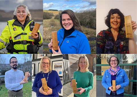 Winners of the 2024 WiSA awards, announced on International Women's Day.