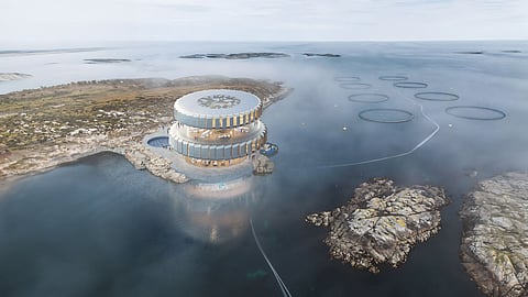 SalMar's NOK 500 million Salmon Living Lab innovation centre.