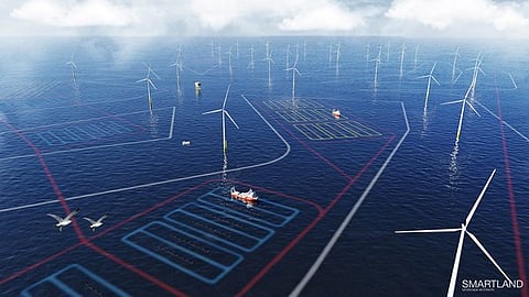 The first seaweed farm within an offshore wind facility receives Simply Blue support