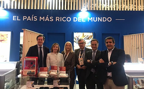 The Secretary General of Fisheries visited the stands of the autonomous communities more linked with the aquaculture sector.