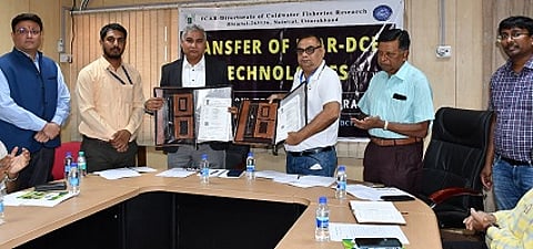 The presentation was attended by ICAR-DCFR scientists and research scholars.