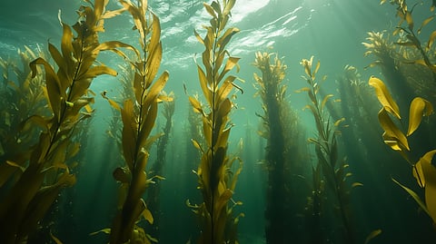Kelp forest.