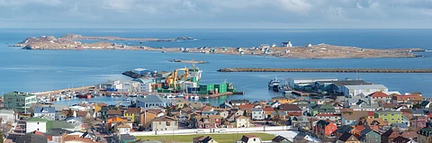 Port of St. Pierre and Miquelon.