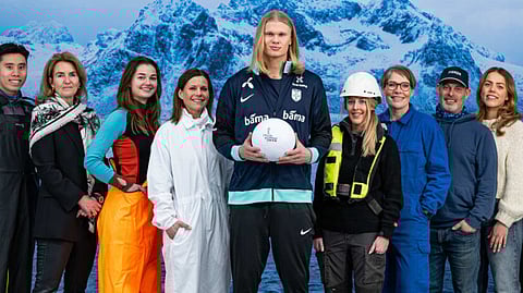 In March, it became known that Norway's Seafood Council has signed a cooperation agreement with Erling Haaland. Now the first big campaign is underway.