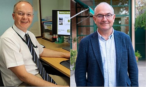 Carl O'Brien and Pablo Abaunza, new President and first Vice President of the International Council for the Exploration of the Sea (ICES).