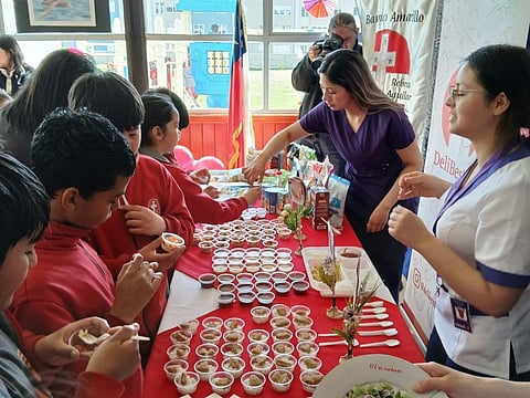 Blumar arrives to a second school in Magallanes.