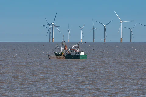 Off sure wind turbine.