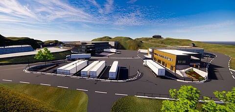 Bremnes Seashore's recently-constructed production plant, which included the Salma product line.