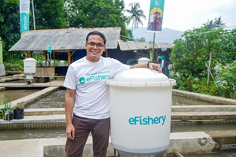 eFishery CEO Gibran Huzaifah.