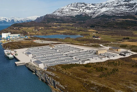 The Arctic Seafarm facility is located in Langsetvågen Nesna, Norway.
