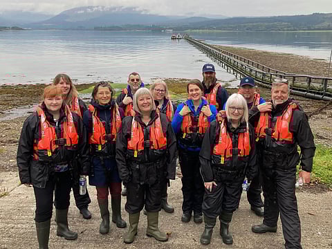 Members of the Scottish Parliament’s Rural Affairs and Islands Committee (RAIC) visited Scottish Sea Farms on 23 September, as part of its enquiry into salmon farming in scotland.