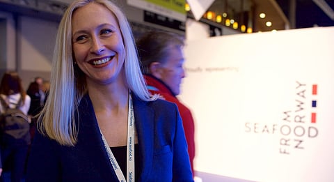 Renate Larsen, former CEO of the Norwegian Seafood Council.