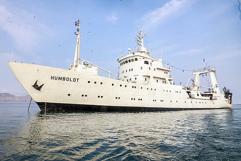 Peruvian Scientific Research Vessel (BIC) 'Humboldt'.