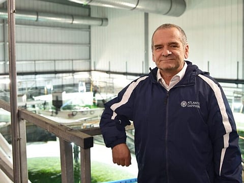 Atlantic Sapphire CEO Pedro Courard.