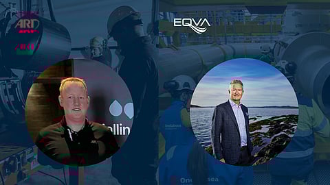 Frode Mikal Vågen, Managing Director of ART and Even Matre Ellingsen, CEO of EQVA ASA.