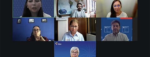 The Webinar attracted up to a hundred participants.