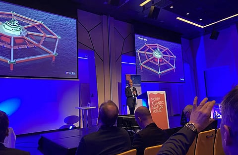 Atle Eide participating in NASF 2020 as Chairman of the Board of Salmar Aker Ocean.