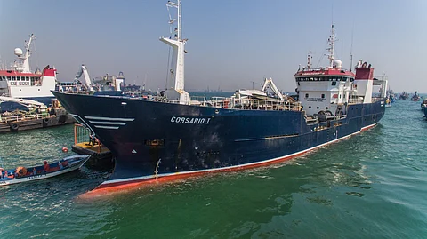 Camanchaca fishing vessel.