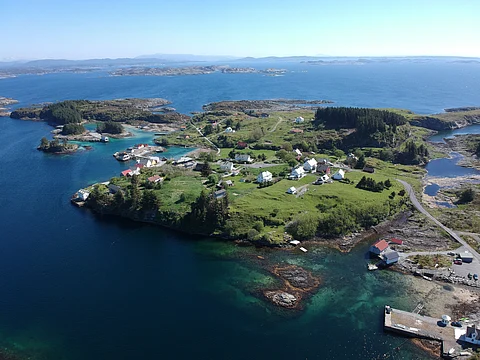 Austevoll is a coastal region in western Norway, known for its strong fishing and aquaculture tradition.