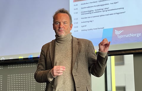 Geir Ove Ystmark, CEO of Sjømat Norge.