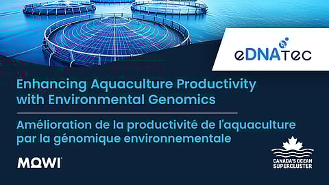 It is one of the five new ocean innovation projects worth over CAD 18 million launched during the H20 Conference in Halifax.