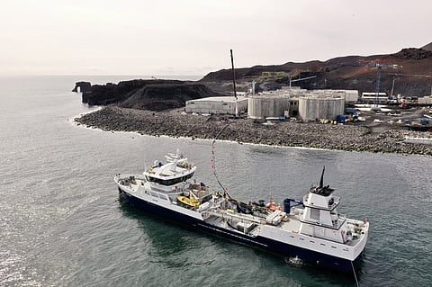 Vestmannaeyjar is an ideal location for this type of delivery.
