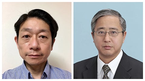 Junipei Kasai (left), and Hiroyuki Suzuki (right).