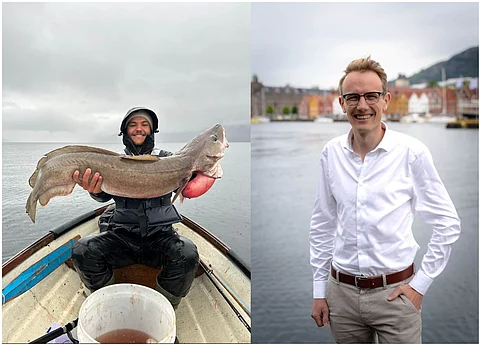 Eirik Korshamn (left) and Magnus Brekke Nygaard.