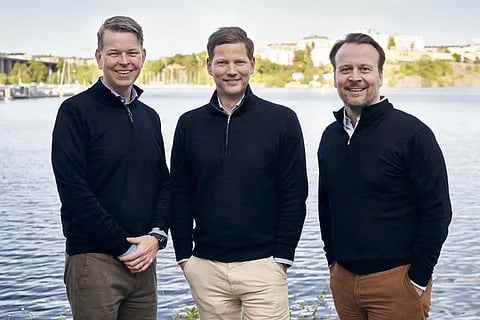 Ocean Collective co-founders Jörgen Bergqvist, Anders Jacobson and Vilhelm Sundström.