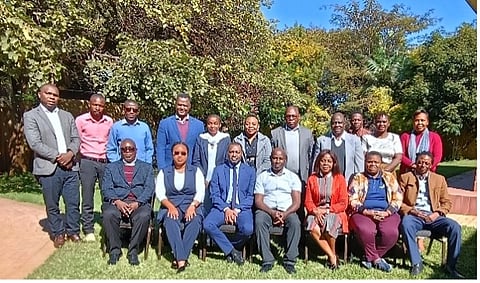 Co-design workshop participants in Zambia.