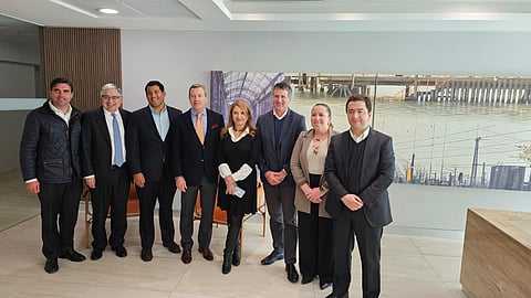 Signing of Salmones Camanchaca debt refinancing agreement.