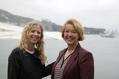 Kristine Hartmann, CEO of Salmon Living Lab, and Bente E. Torstensen, CEO of Nofima.