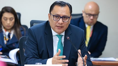 Peru's Minister of Production, Sergio González Guerrero.