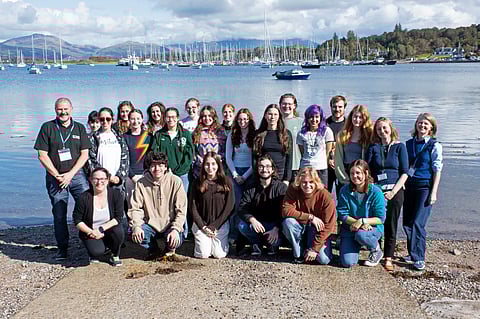 The 2025 intake of the Applied Marine Science MSci at the Scottish Association for Marine Science (SAMS).