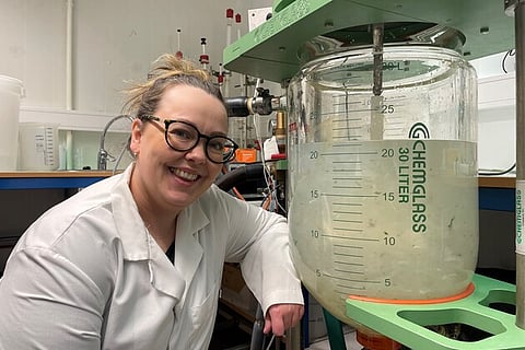 Using techniques such as hydrolysis, Nofima researcher Marte Jenssen and her colleagues can turn the waste from whitefish into new, valuable products. 