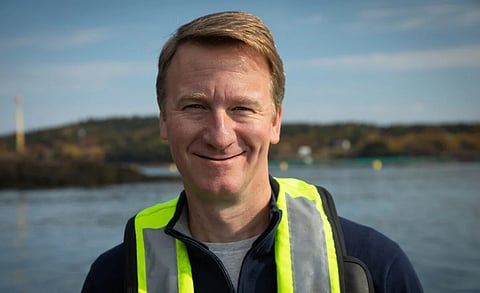 Joel Richardson, Vice President of Public Relations at Cooke Aquaculture Inc.