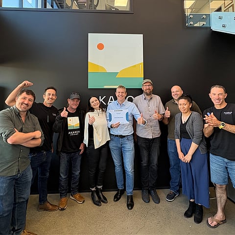 Akaroa team with FAO's recognition certificate.