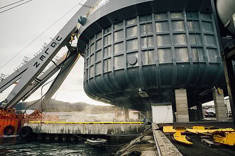 The next step will be to transport it to Cermaq's Horsvågen site in Hamarøy (Nordland) for commissioning.