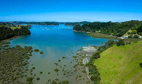 Mahurangi Harbour, Warkworth, Auckland, New Zealand.