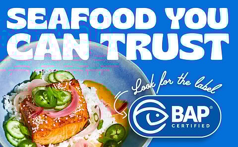 Image from the 'Seafood You Can Trust' campaign.