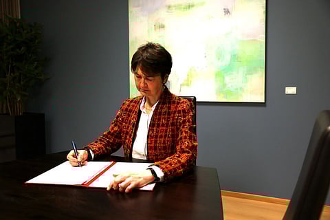 Secretary General of the Norwegian Ministry of Trade, Industry and Fisheries, Mette I. Wikborg.