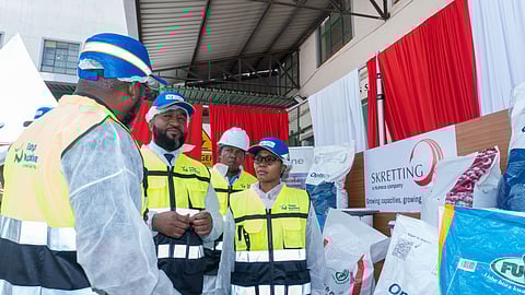 The new plant will increase production capacity from 24,000 metric tons to 45,000 metric tons.