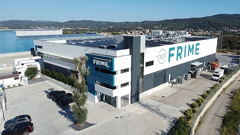 One of Frime's processing facilities in Spain.