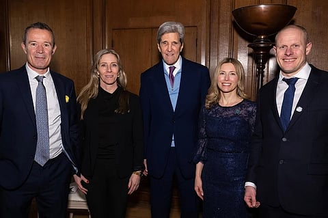Ocean Stewardship Initiative group photo, March 13, 2026, at Hampton Court Palace, London.