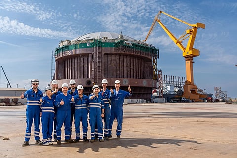 It has been designed by NSK Ship Design.