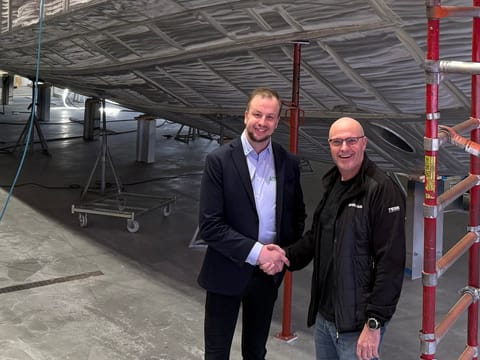 Kim Aakervik, CTO of AQS, and Kai-Egil Skarsvåg, Managing Director of Skarsvåg Boats.